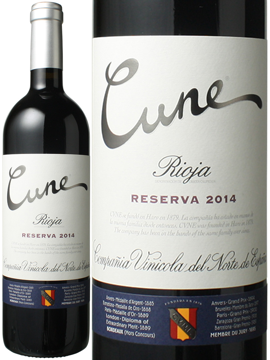 Nl@In@Zoi[oj@2014@C.V.N.E.Ё@  Be[WقȂꍇ܂B<br>Cune Rioha Reserva / Compania Vinicola del Norte de Espana  Xs[ho
