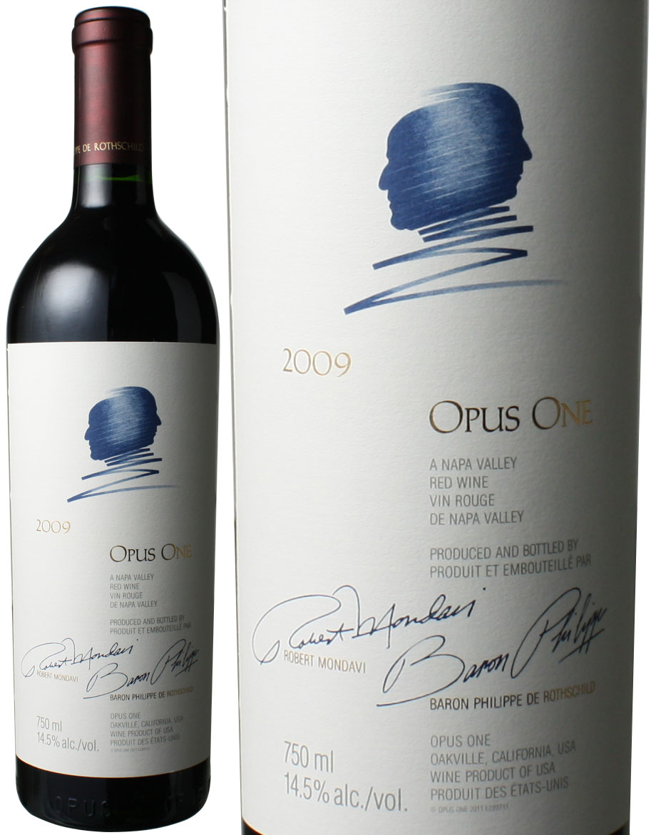 オーパス・ワン　2009　モンダヴィ＆バロン・フィリップ　赤　 Opus One / Robert Mondavi & Baron Philippe De Rothschild   スピード出荷