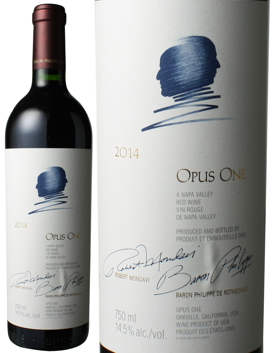 オーパス・ワン　2014　モンダヴィ＆バロン・フィリップ　赤　 Opus One / Robert Mondavi & Baron Philippe De Rothschild   スピード出荷