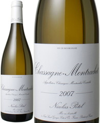 シャサーニュ・モンラッシェ　2007　ニコラ・ポテル　白　 Bourgogne Chardonnay / Nicolas Potel   スピード出荷