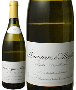 ブルゴーニュ・アリゴテ　2011　ドメーヌ・ルロワ　白　<br>Bourgogne Aligote / Domaine Leroy  スピード出荷
