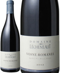 ヴォーヌ・ロマネ　2012　フィリップ＆ヴァンサン・レシュノー　赤　 Vosne Romanee  / Domaine Lecheneaut   スピード出荷