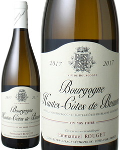 ブルゴーニュ　オート・コート・ド・ボーヌ・ブラン　2017　エマニュエル・ルジェ　白　<br>Bourgogne Hautes Cotes de Beaune / Emmanuel Rouget   スピード出荷