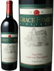 グレース・ファミリー　カベルネ・ソーヴィニヨン　2005　カリフォルニア　赤　 Grace Family Vineyards Cabernet Sauvignon   スピード出荷