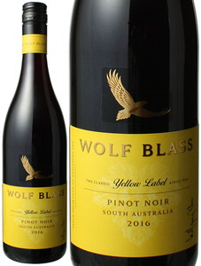 ウルフ・ブラス　イエローラベル　ピノ・ノワール　2016　赤　 Wolf Blass Yellow Label Pinot Noir   スピード出荷