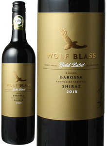 ウルフ・ブラス　ゴールドラベル　シラーズ　2015　赤　 Wolf Blass Gold Label Shiraz   スピード出荷