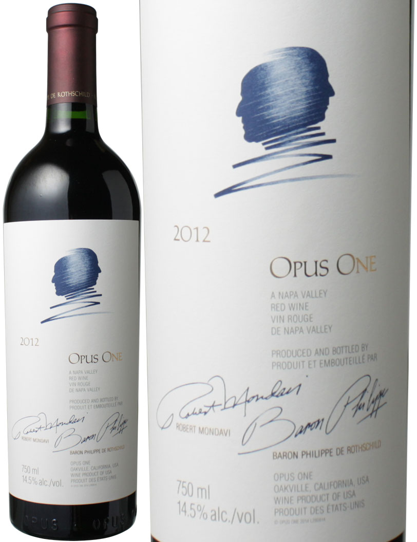 オーパス・ワン 2012 赤 Opus One / Robert Mondavi & Baron Philippe