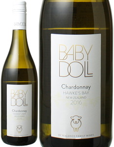 ベビー・ドール　シャルドネ　2016　白　 Baby Doll Chardonnay   スピード出荷