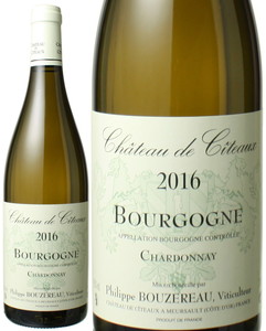 ブルゴーニュ・シャルドネ　シャトー・ド・シトー　2015　フィリップ・ブーズロー　白 Bourgogne Chardonnay / Philippe Bouzereau   スピード出荷