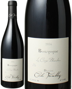 ブルゴーニュ・ルージュ　ラ・クロワ・ブランシュ　2016　ドメーヌ・セシル・トランブレイ 　赤　 Bourgogne Rouge Le Croix Blanche / Domaine Cecile Tremblay   スピード出荷