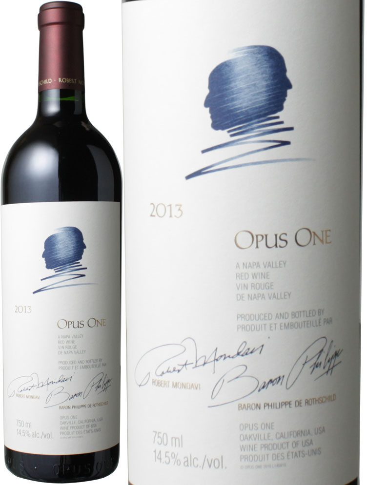オーパス・ワン 2013 赤 Opus One / Robert Mondavi & Baron Philippe de Rothschild