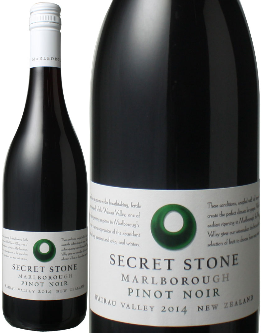 }[{@smEm[@V[NbgEXg[@2014@ԁ@<br>Secret Stone Marlborough Pinot Noir  Xs[ho