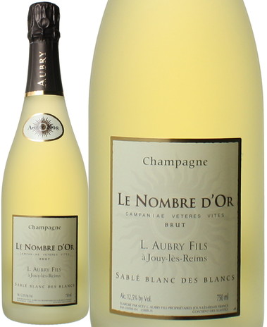 オブリ・フィス　ル・ノンブル・ドール　サブレ・ブラン・デ・ブラン　2008　白　<br>Aubry Fils Le Nombre DOr Sable Blanc des Blancs   スピード出荷