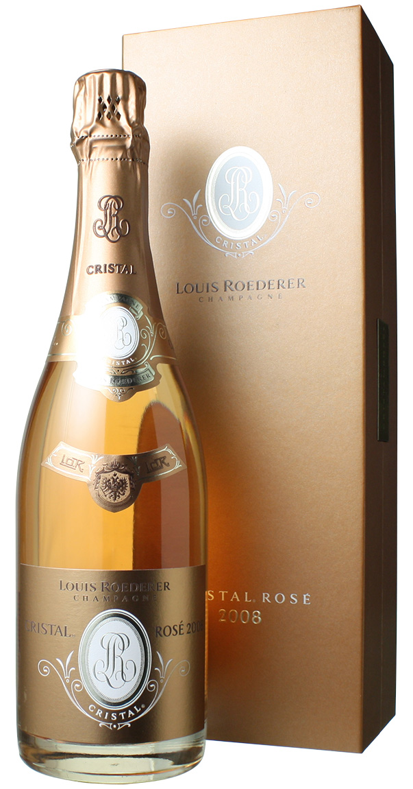 ルイ・ロデレール　クリスタル・ロゼ　[2008]　＜ロゼ＞　＜ワイン／シャンパン＞Louis Roederer Cristal Brut Rose  スピード出荷