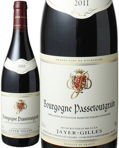 ブルゴーニュ・パストゥーグラン　2011　ジャイエ・ジル　赤　 Bourgogne Passetoutgrain / Jayer Gilles   スピード出荷