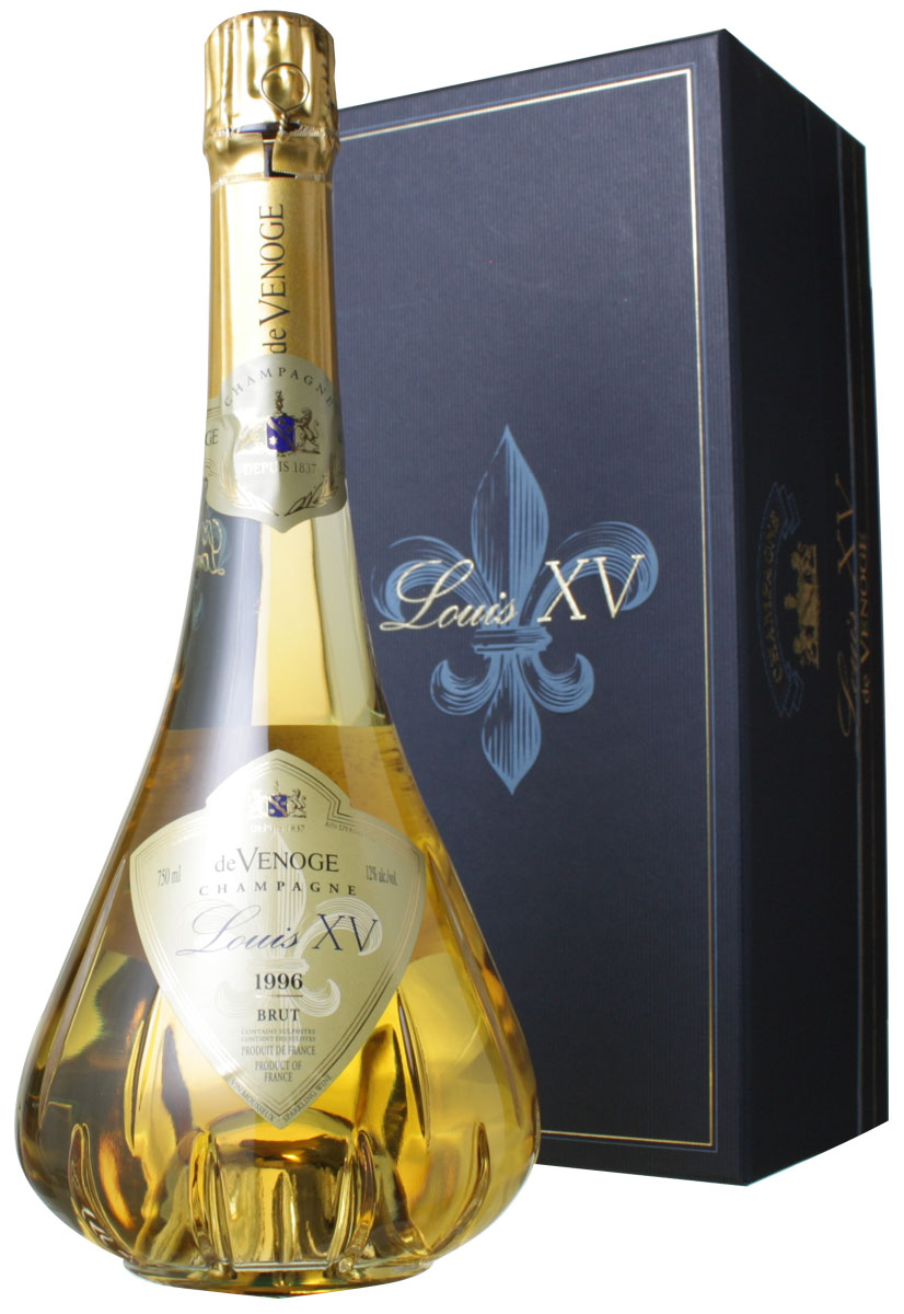 ワインショップドラジェは、国内最大級の品揃えを誇る大型ワイン通販サイトですド・ヴノージュ　ルイ15世　1996　白　de Venoge Louis XV Brut   スピード出荷