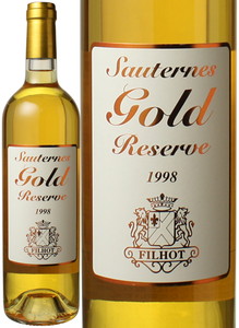 ソーテルヌ　ゴールド　リザーヴ　1998　シャトー・フィロー　白　 Sauternes Gold Reserve / Chateau Fihot   スピード出荷