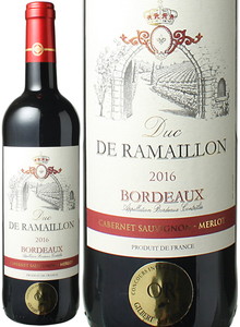 ディック・ド・ラマイヨン　2016　グラン・ヴァン・ド・ジロンド　赤　 Duc De Ramaillon / Grands Vins De Gironde   スピード出荷