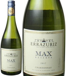 エラスリス　マックス・レゼルバ　シャルドネ　2019　白※ラベルが異なる場合があります。 Max Reserva Chardonnay / Errazuriz   スピード出荷