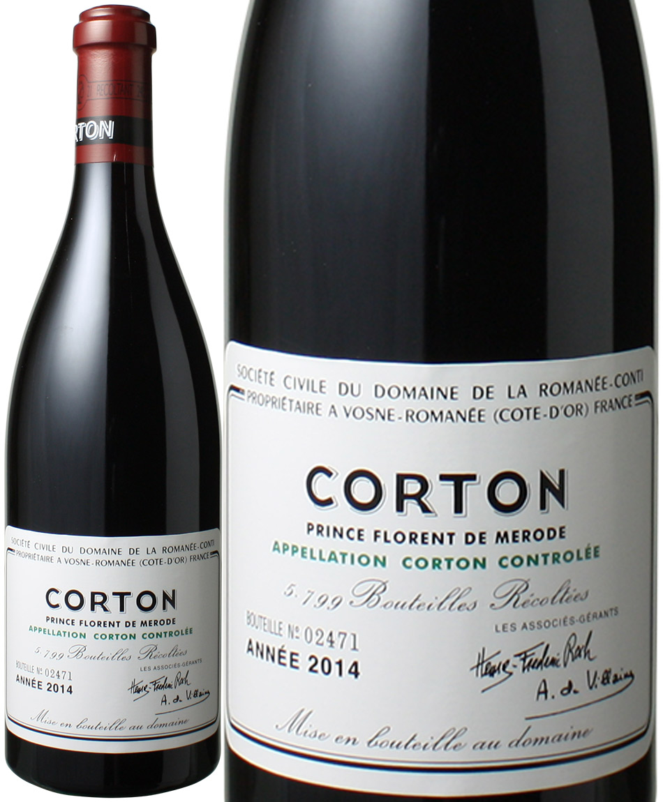 コルトン 2014 DRC 赤 Corton / Domaine De La Romanee-Conti スピード 
