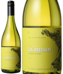 【初夏の白ワインSALE】ラ・ミシオン　シャルドネ　2021　ビーニャ・ウィリアム・フェーヴル　白【W016】　※ヴィンテージが異なる場合がございます La Mision Chardonnay / William Fevre Chile   スピード出荷【シャルドネ】
