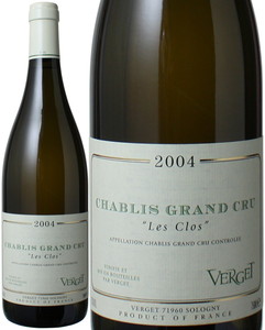 シャブリ・グラン・クリュ　レ・クロ　2004　ヴェルジェ　白　 Chablis Grand Cru Les Clos / Verget   スピード出荷