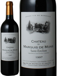 シャトー・デュ・マルキ・ド・モン　1997　赤　 Chateau Du Marquis De Moms   スピード出荷