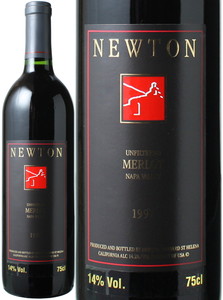 ニュートン　アンフィルタード　メルロー　1997　ニュートン・ヴィンヤーズ　赤　 Newton Unfiltered Merlot / Newton Vineyard   スピード出荷