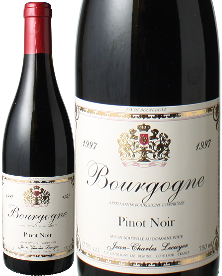 uS[j@smEm[@1997@WEVENCG@<br>Bourgogne Pinot Noir / Jean Charles Lecuyer   Xs[ho