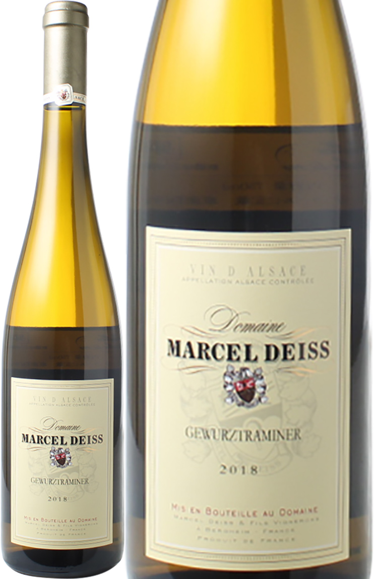 アルザス　ゲヴュルツトラミネール　2016　マルセル・ダイス　白Alsace Gewurztraminer / Marcel Deiss   スピード出荷