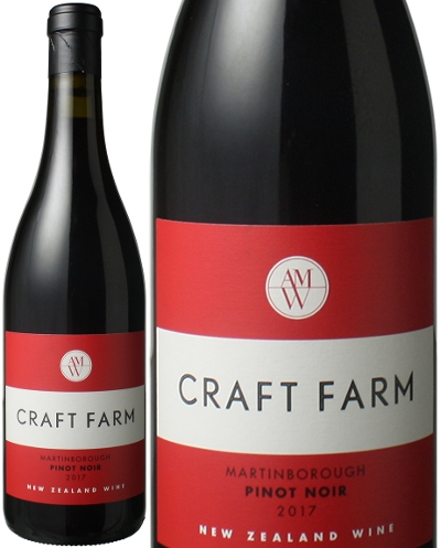 yɍCSALEzNtgt@[@}[eB{[@smEm[@2017@Ag}bPW[CY@ԁ@Craft Farm Martinborough Pinot Noir / Ant Mackenzie Wines  Xs[hoׁyĂz