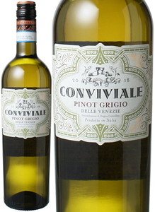【冷やしワインSALE】コンヴィヴィアーレ　ピノ・グリージョ　2021　アドリア・ヴィーニ　白<br>Conviviale Pinot Grigio / Adria Vini【白ワイン】