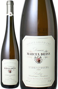 アルザス　シェネンブルグ　グラン・クリュ　1995　マルセル・ダイス　白　<br>Schenenbourg Alsace Grand Cru / Marcel Deiss  スピード出荷