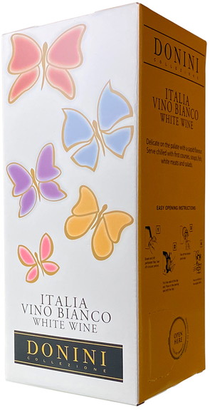 ビアンコ　BIB バックインボックス 3000ml　NV　ドニーニ　白※通常サイズのワイン8本まで、一緒に送れます。　 Bianco BIB 3000ml / Donini　スピード出荷