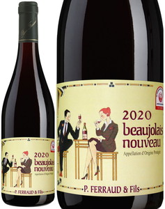 ボジョレー・ヌーヴォー　2020　ピエール・フェロー　赤　 Beaujolais Nouveau / Pierre Ferraud