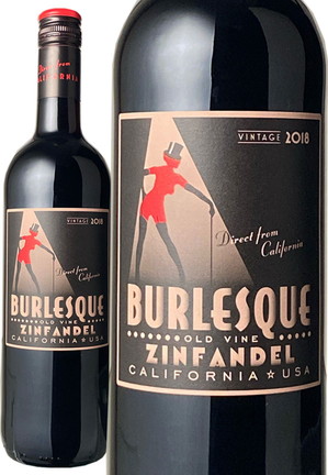 【秋の濃厚ワインSALE】バーレスク　ジンファンデル　2019　ブティノ　アメリカ　赤　ワイン／アメリカ　※ヴィンテージが異なる場合があります。<br>Burlesque Zinfandel / Boutinot  スピード出荷【赤ワイン】