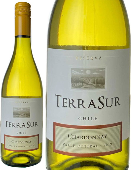 テラ　スル　レゼルヴァ　シャルドネ　2019　コンチャイトロ　白　<br>Terra Sur Chardonnay / Concha y toro  スピード出荷