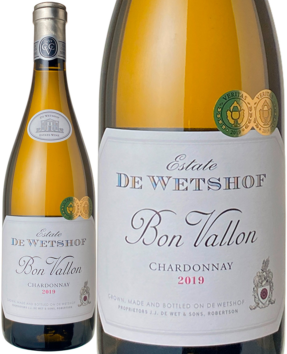 ボン・ヴァロン　シャルドネ　2020　デ・ウェホフ　白<br>Bon Vallon Chardonnay / De Wetshof   スピード出荷
