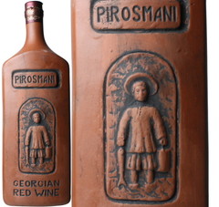 ピロスマニ　陶器ボトル　2019　赤<br>Pirosmani   スピード出荷