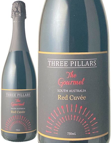 ザ・グルメ　スパークリング・レッドキュヴェ　NV　スリーピラーズ　赤　 The Gourmet Sparkling Red Cuvee / Three Pillars  スピード出荷