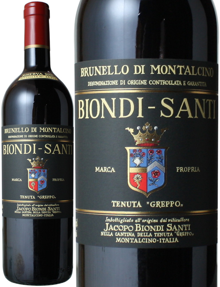 大特価販売中 ワイン　ブルネッロモンタルチーノ ビオンテサンティ2008年 ワイン