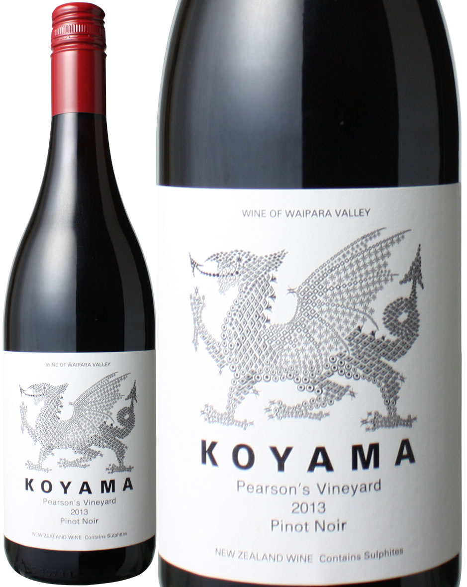 ピノ・ノワール　ピアソンズ・ヴィンヤード　2019　コヤマ・ワインズ　赤<br>Pinot Noir Pearsons Vineyard / Koyama Wines   スピード出荷