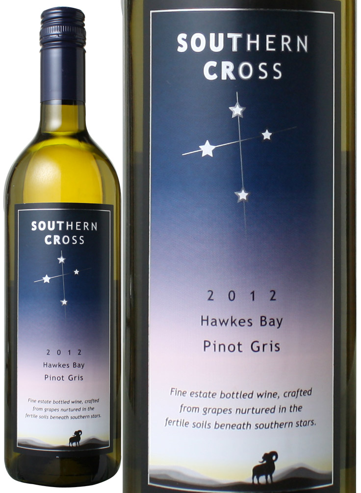 サザン・クロス　ホークス・ベイ　ピノ・グリ　2020　ワイン・ポートフォリオ　白　<br>Southern Cross Hawkes Bay Pinot Gris / Wine Portfolio　スピード出荷