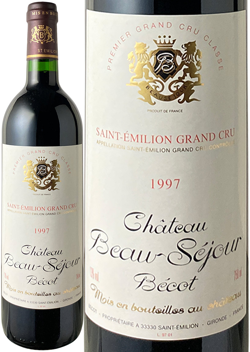 Vg[E{[ZW[ExR@1997@ԁ@<br>Chateau Beausejor Becot  Xs[ho