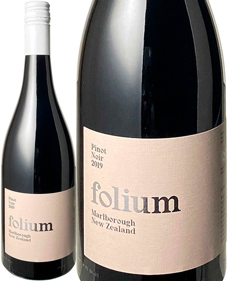 ピノ・ノワール　2019　フォリウム・ヴィンヤード　赤　<br>Pinot Noir / Folium Vineyard  スピード出荷