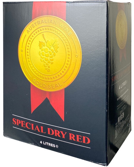 ゴールドシール　スペシャル・ドライ・レッド　BIB　バッグ・イン・ボックス　4000ml　NV　デ・ボルトリ　赤　※通常サイズのワイン7本まで、一緒に送れます。 Gold Seal Special Dry Red Bag In Box 4000ml / De Bortoli  スピード出荷