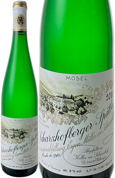 Vcz[txK[@[XO@Vy[g[[@2018@GSE~[@@<br>Scharzhofberger Riesling Spatlese / Egon Muller  Xs[ho
