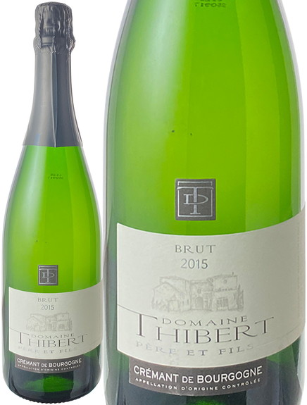 クレマン・ド・ブルゴーニュ　2015　ティベール　白　 Cremant De Bourgogne / Domaine Thibert Et Fils  スピード出荷
