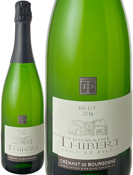 クレマン・ド・ブルゴーニュ　2016　ティベール　白　 Cremant De Bourgogne / Domaine Thibert Et Fils  スピード出荷