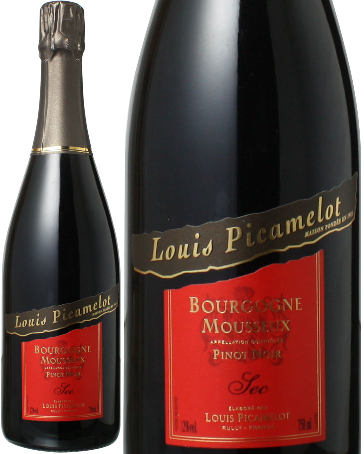 uS[jEX[@smEm[@ԁ@CEsJ@<br>Bourgogne Mousseux Pinot Noir Sec Louis Picamelot   Xs[ho